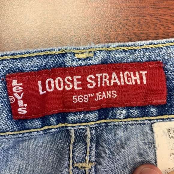 Men's VTG 569 Loose Straight 100% Cotton High Rise - Picture 8 of 10